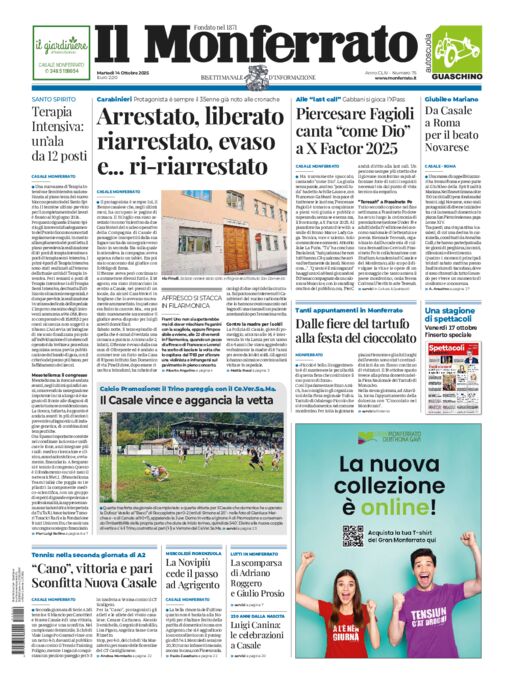 Il Monferrato - Edizione 75 del 14/10/2025